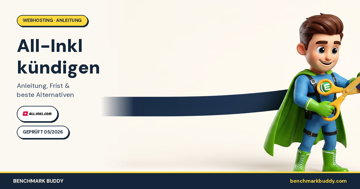 All-Inkl kündigen 2026: Anleitung, Frist & beste Alternativen