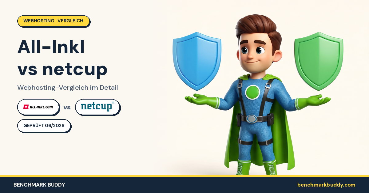 All-Inkl vs netcup 2026: Webhosting-Vergleich im Detail