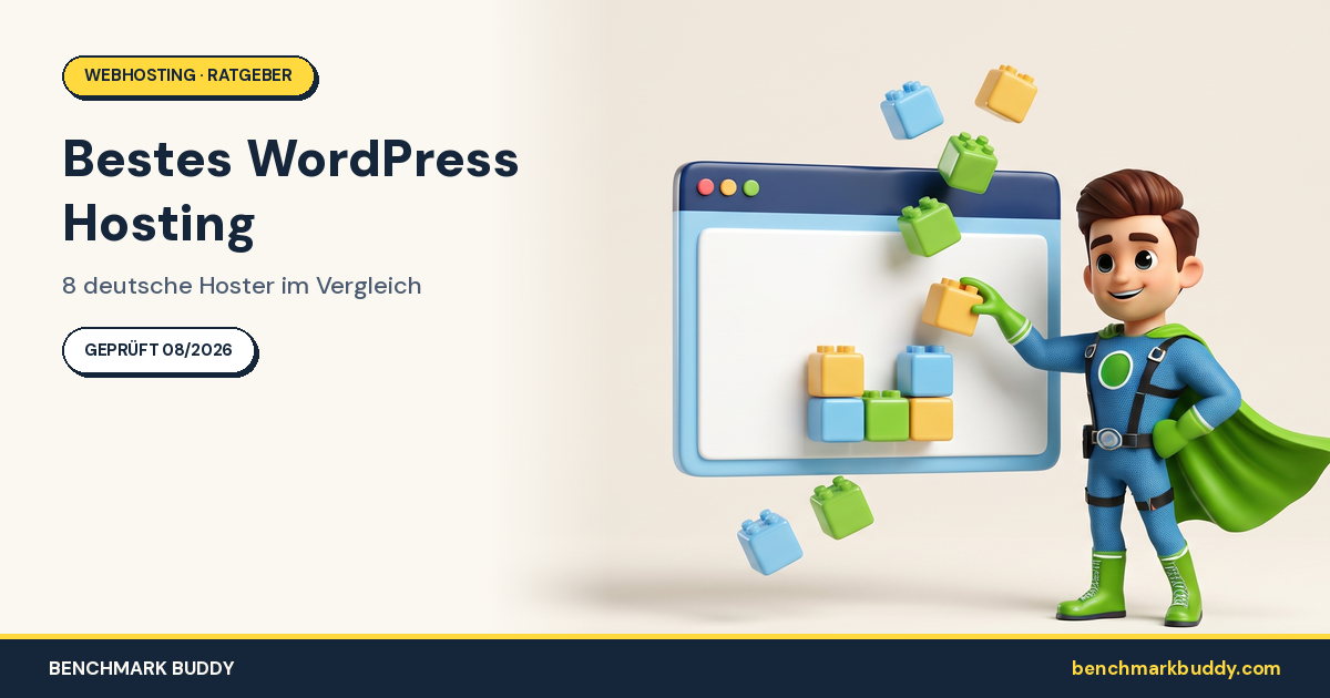 Bestes WordPress Hosting 2026: 8 deutsche Hoster im Vergleich