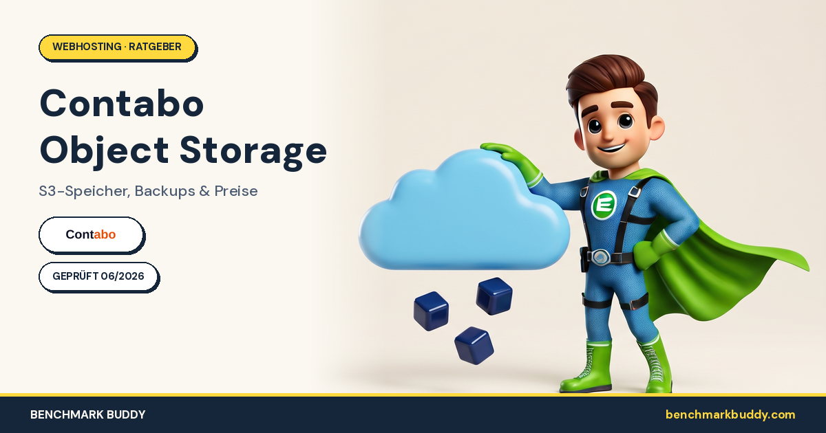 Contabo Object Storage 2026: S3-Speicher, Backups & Preise