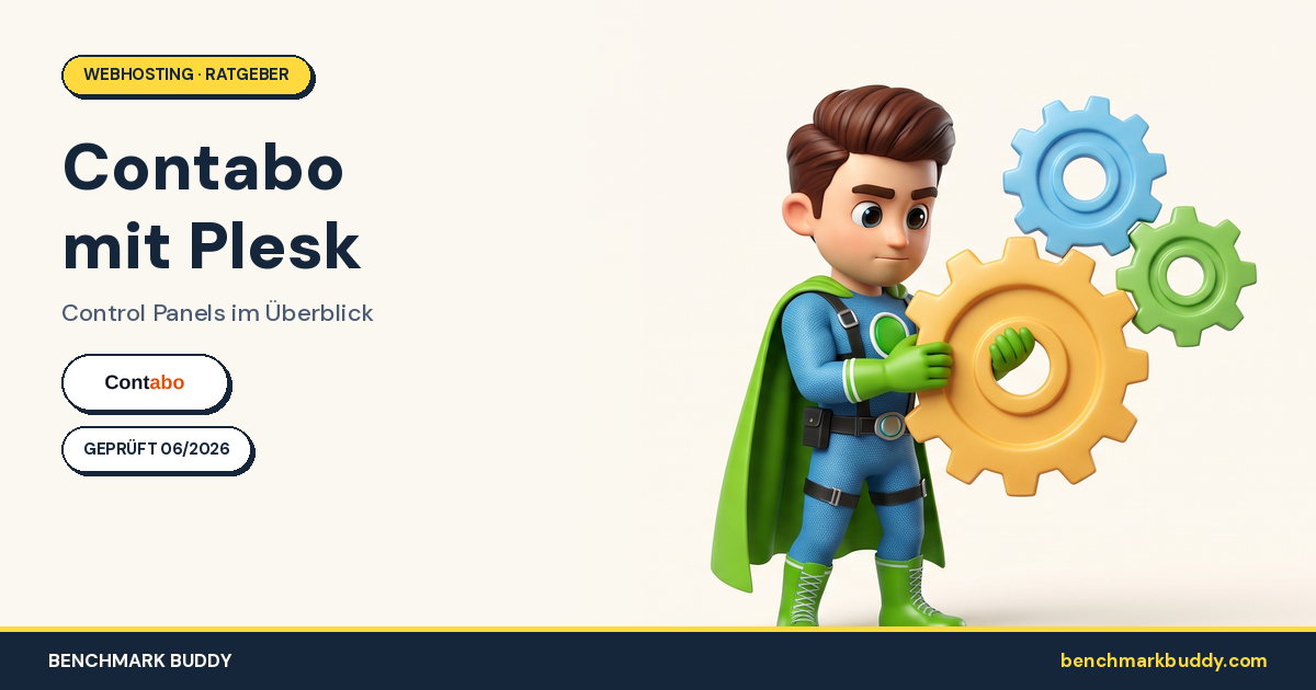 Contabo mit Plesk 2026: Control Panels im Überblick