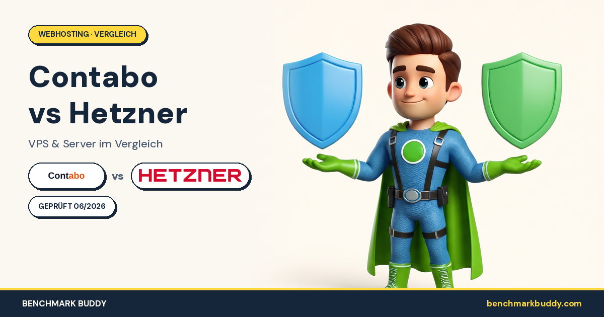 Contabo vs Hetzner 2026: VPS & Server im Vergleich