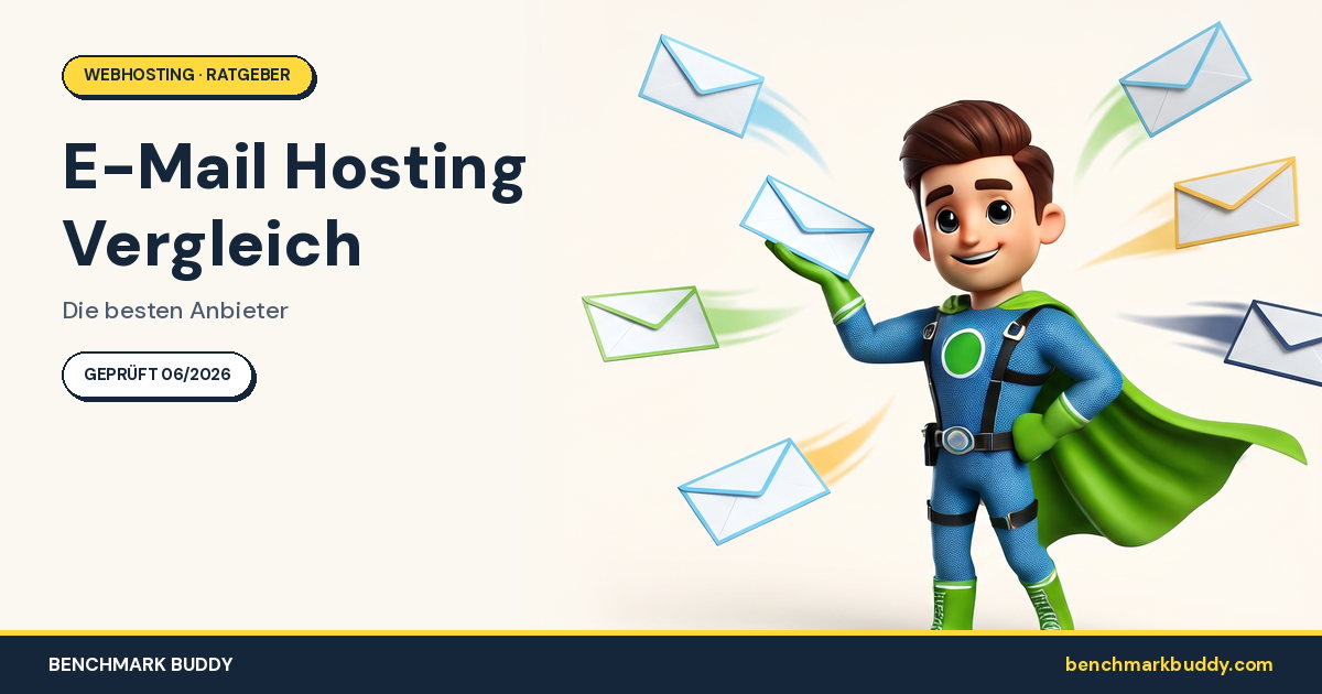 E-Mail Hosting Vergleich: Die besten Anbieter 2026