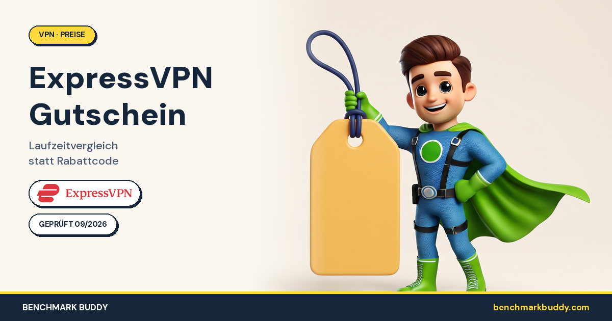 ExpressVPN Gutschein 2026: Laufzeitvergleich statt Code – 2 Jahre, 12 Monate, Monatsabo