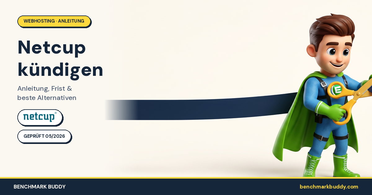 Netcup kündigen 2026: Anleitung, Frist & beste Alternativen