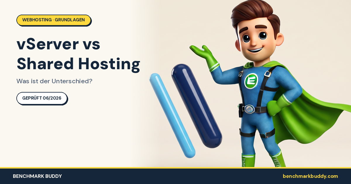 vServer vs Shared Hosting: Was ist der Unterschied?