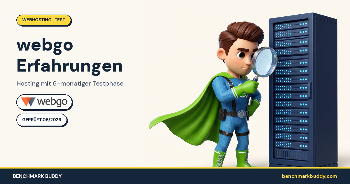 webgo Erfahrungen 2026: Hosting mit 6-monatiger Testphase