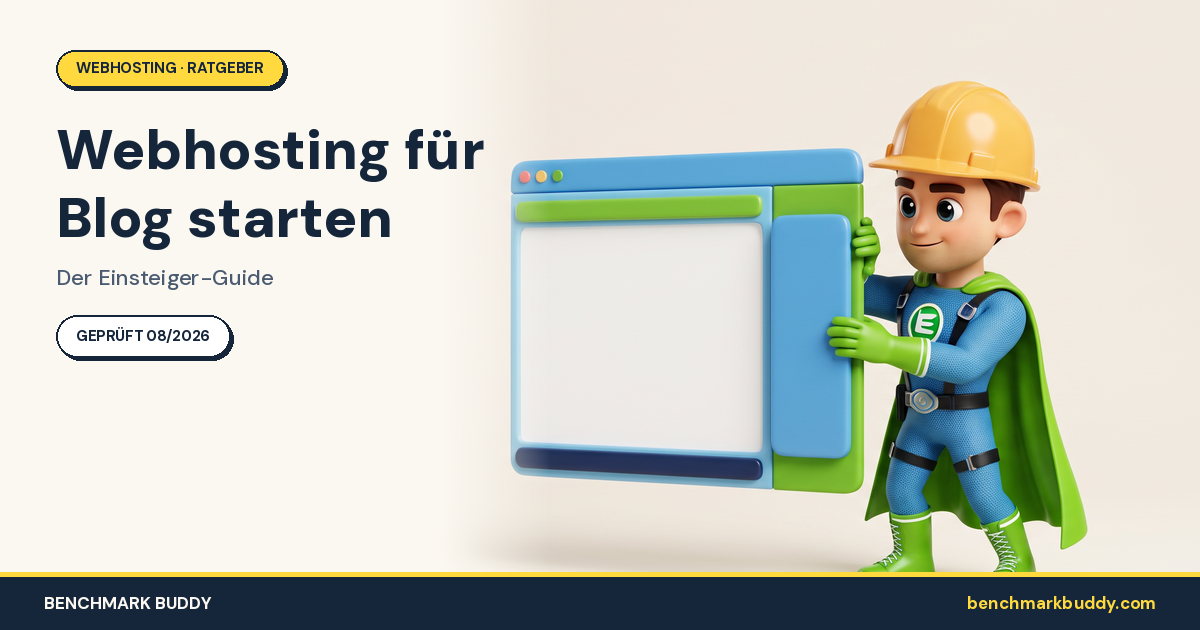 Webhosting für Blog starten: Der Einsteiger-Guide 2026