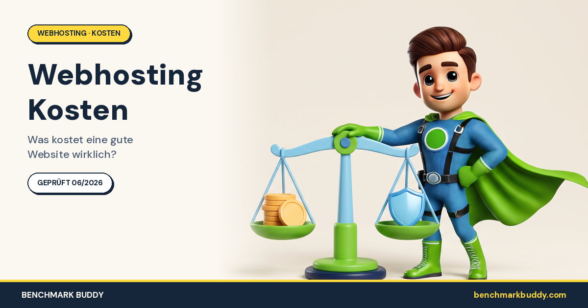 Webhosting Kosten 2026: Was kostet eine gute Website wirklich?