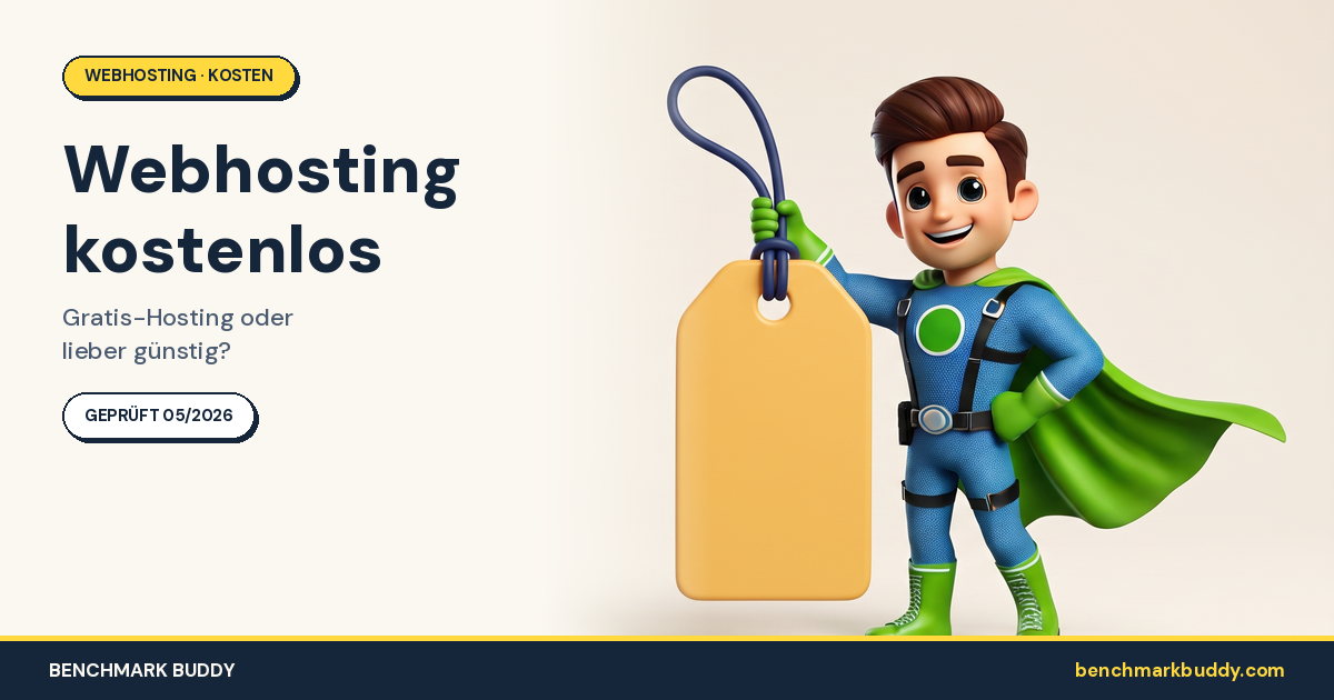 Webhosting kostenlos 2026: Gratis-Hosting oder lieber günstig?