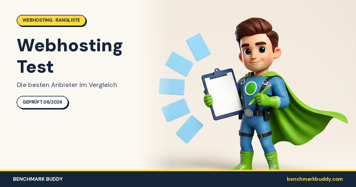 Webhosting Test 2026: Die besten Anbieter im Vergleich