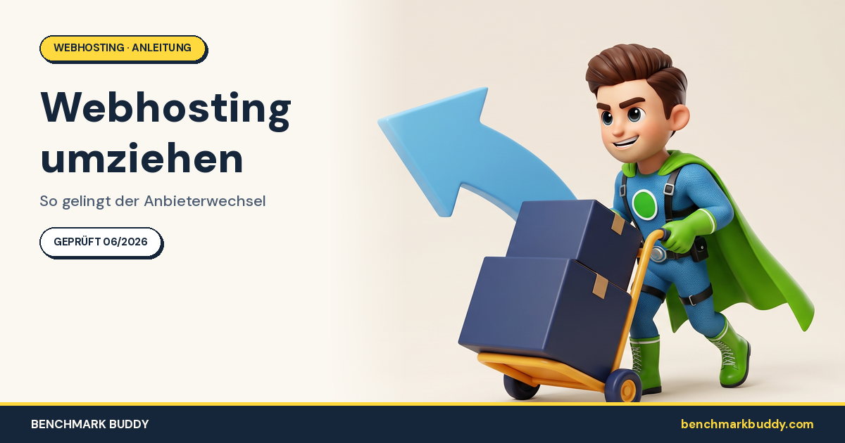 Webhosting umziehen: So gelingt der Anbieterwechsel 2026