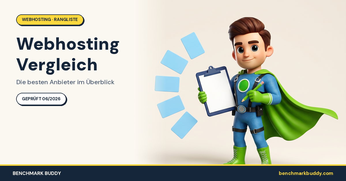 Webhosting Vergleich 2026: Die besten Anbieter im Überblick