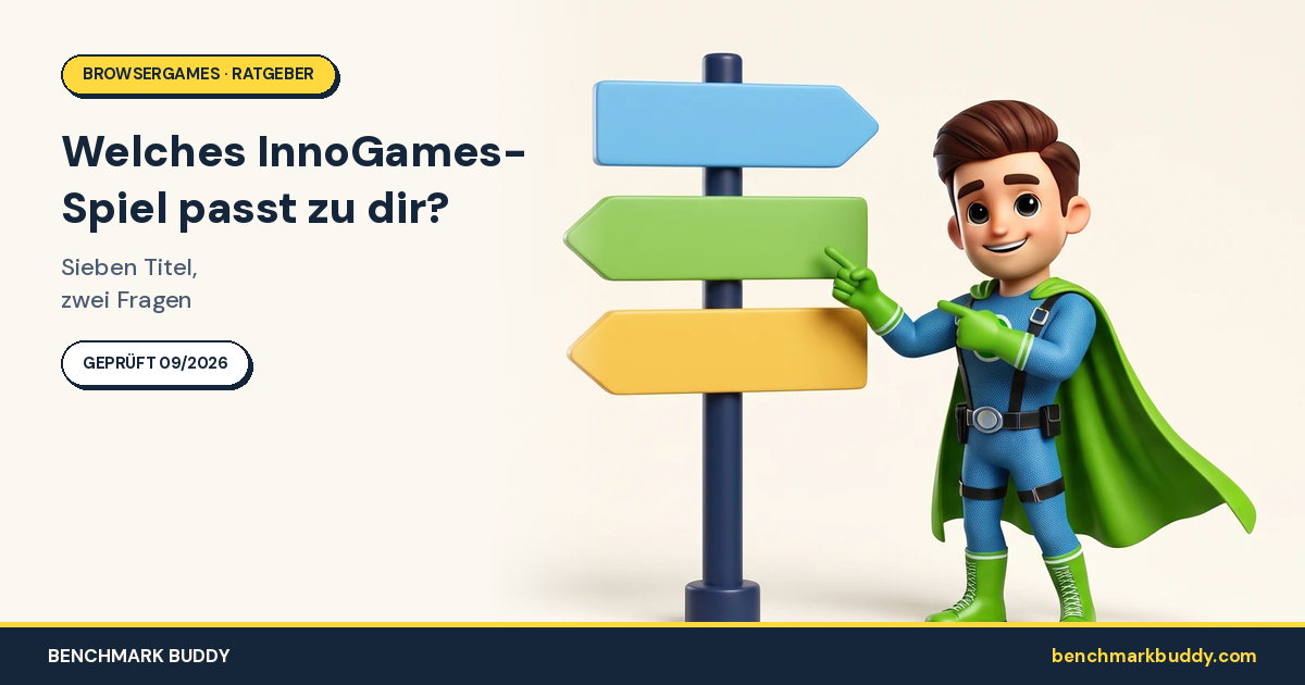 Welches InnoGames-Spiel passt zu mir? Selbsttest mit 7 Titeln
