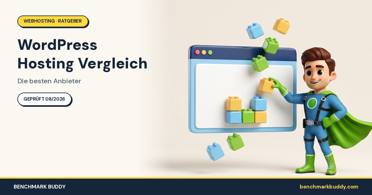 WordPress Hosting Vergleich 2026: Die besten Anbieter