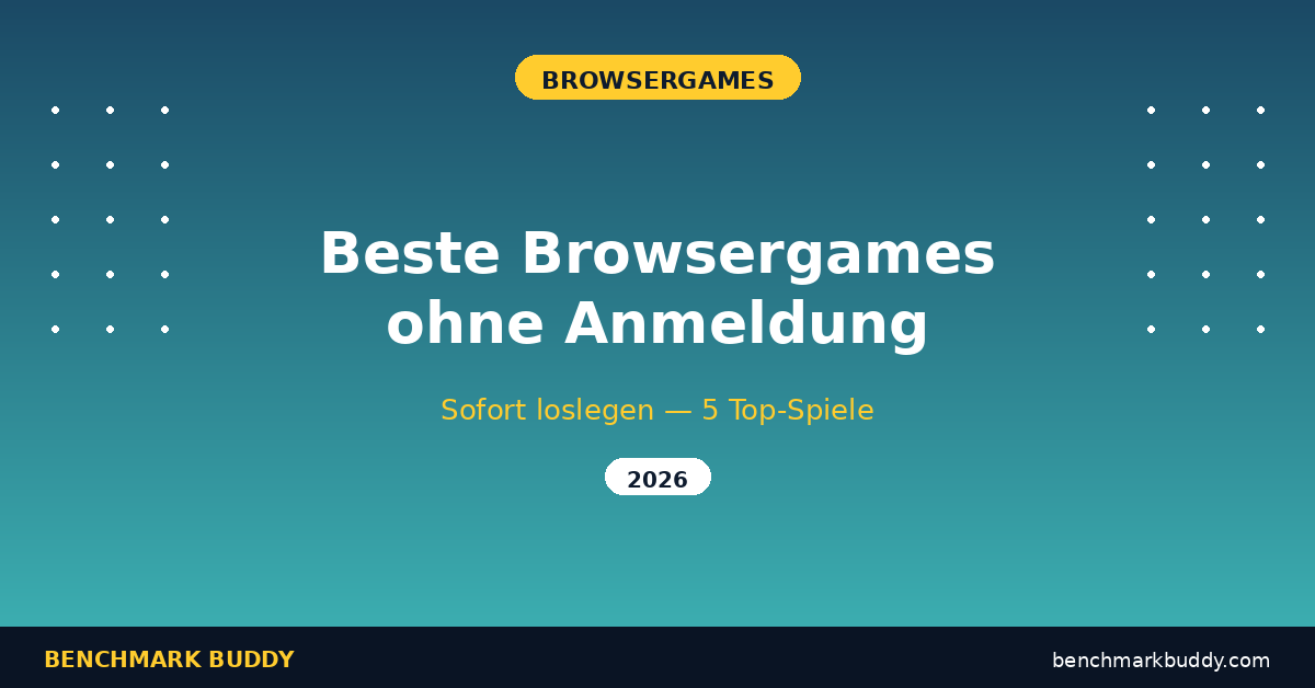 Beste Browsergames ohne Anmeldung 2026: Sofort loslegen