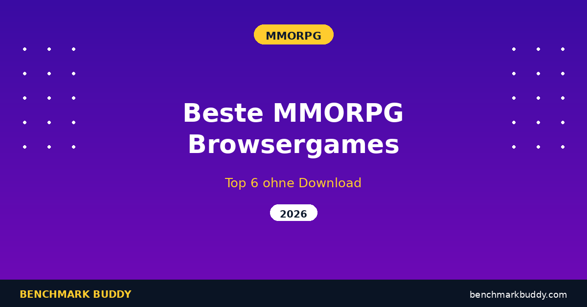 Beste MMORPG Browsergames 2026: Top 6 ohne Download