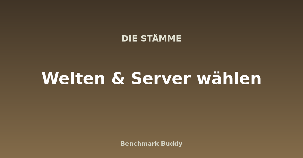 Die Stämme: Welten & Server – welche Welt passt zu dir?