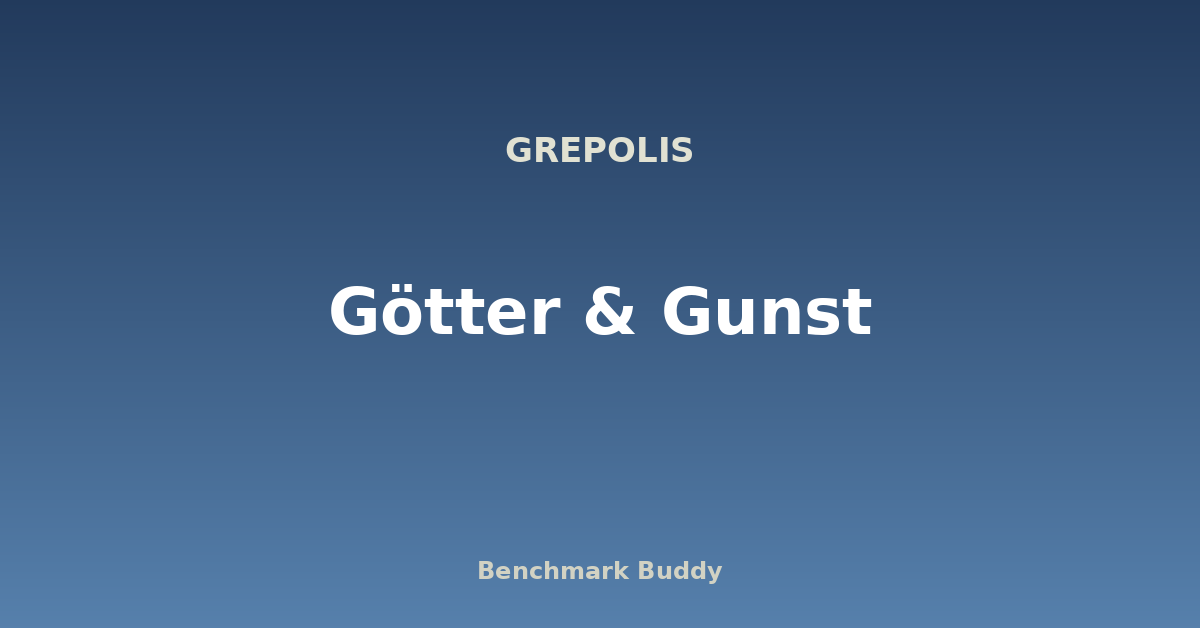 Grepolis Götter-Guide: Welcher Gott passt zu dir?