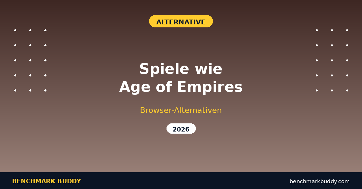 Spiele wie Age of Empires (Browser): Top 5 Alternativen