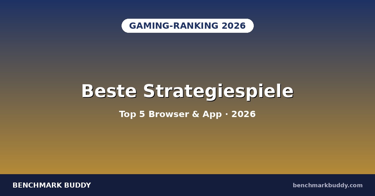Beste Strategiespiele kostenlos 2026: 5 Top-Browser- und Mobile-Hits