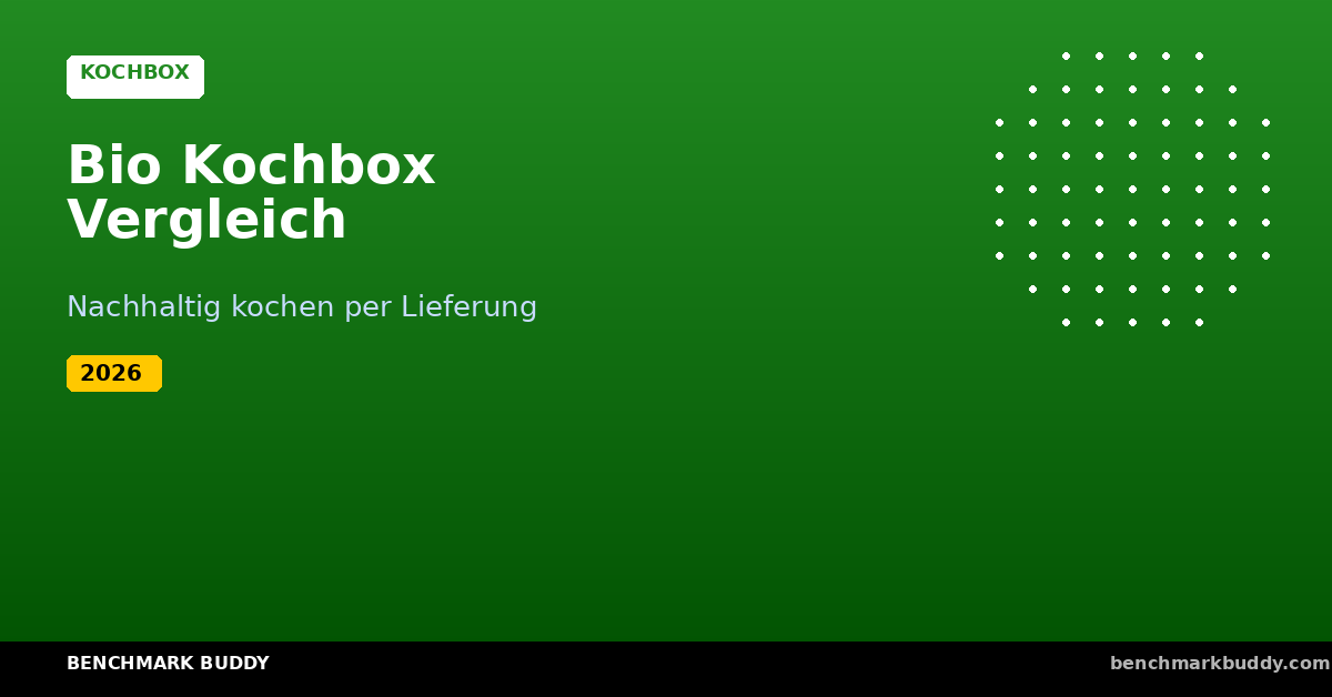 Bio Kochbox Vergleich 2026: Nachhaltig kochen per Lieferung