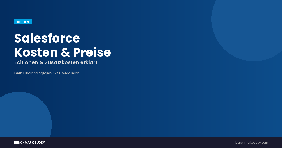 Salesforce Kosten 2026: Editionen, Preise & was wirklich auf dich zukommt
