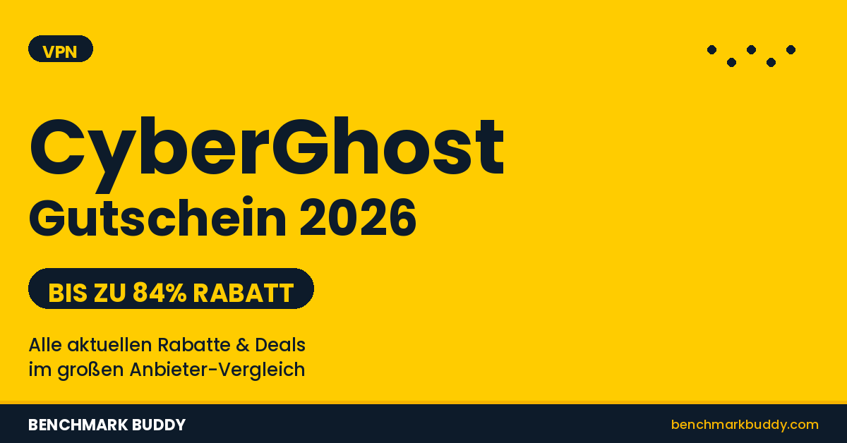 CyberGhost Gutschein 2026 – Aktuelle Rabatte & Deals im Überblick