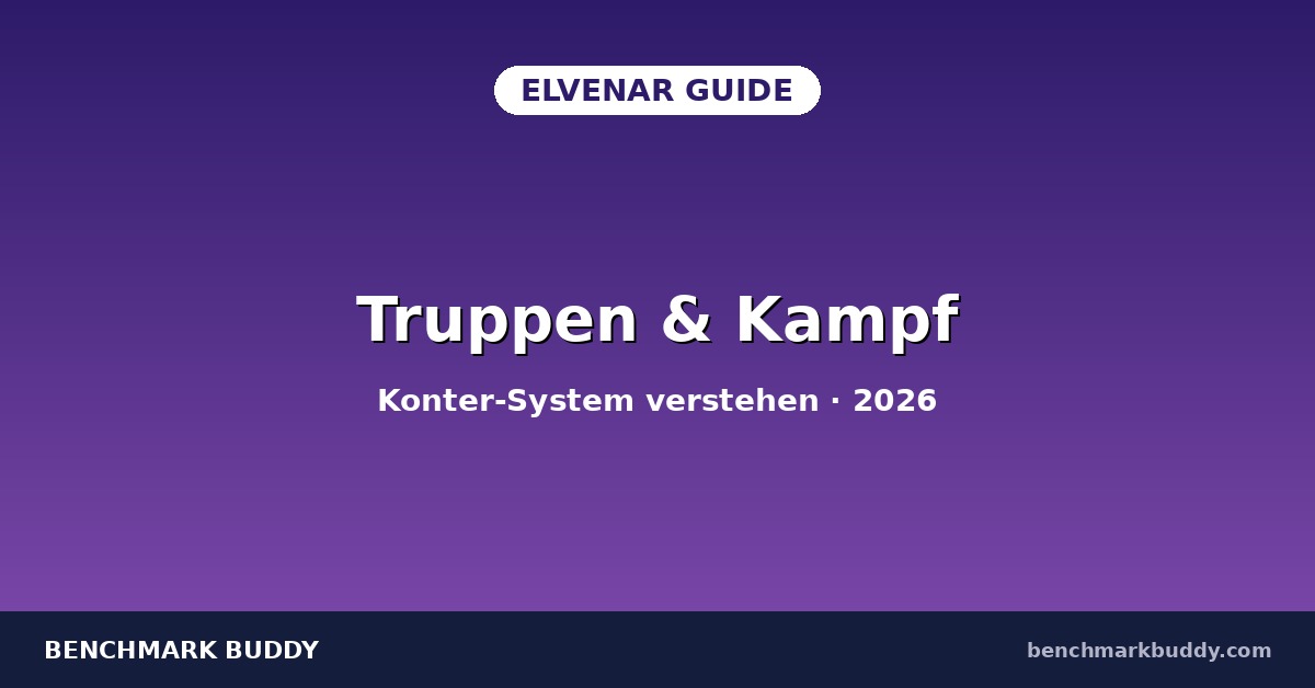 Elvenar Truppen & Kampf-Setup 2026: Konter-System verstehen
