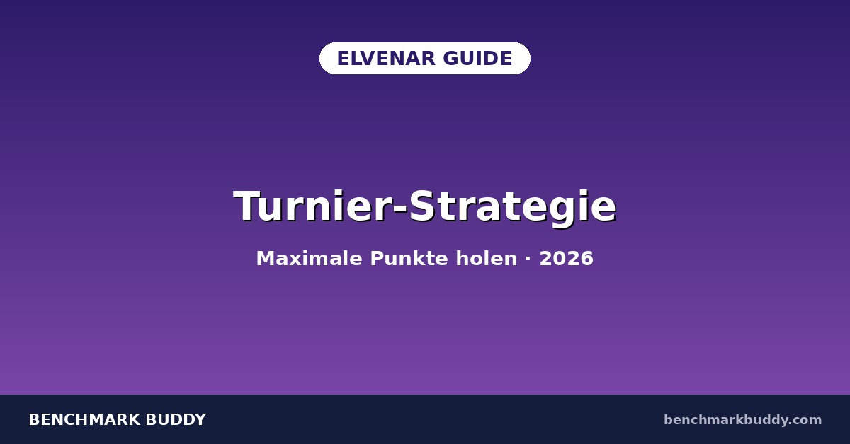 Elvenar Turnier-Strategie 2026: So holst du maximale Punkte
