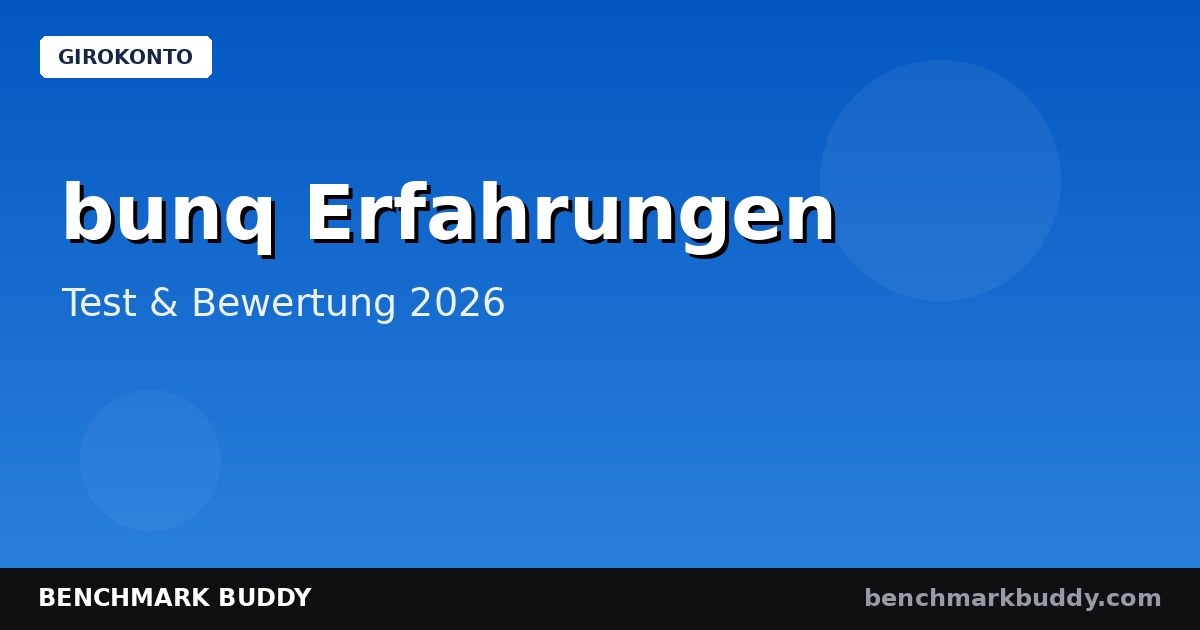 bunq Erfahrungen 2026: Die Smartphone-Bank im Praxis-Test
