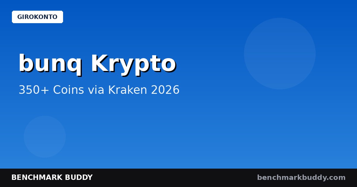 bunq Krypto 2026: 350+ Coins via Kraken – Gebühren, Steuern & Risiken