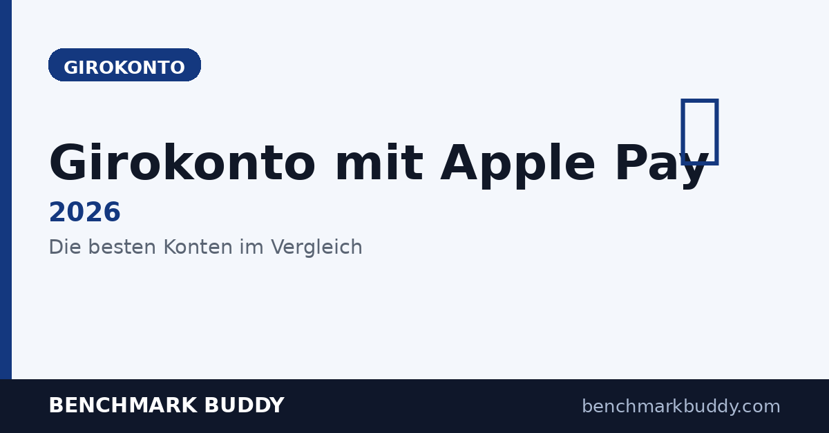 Girokonto mit Apple Pay 2026: Die besten Konten im Vergleich