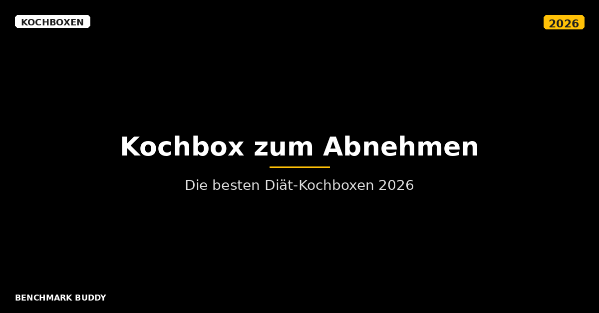 Kochbox Abnehmen: Die besten Diät-Kochboxen 2026