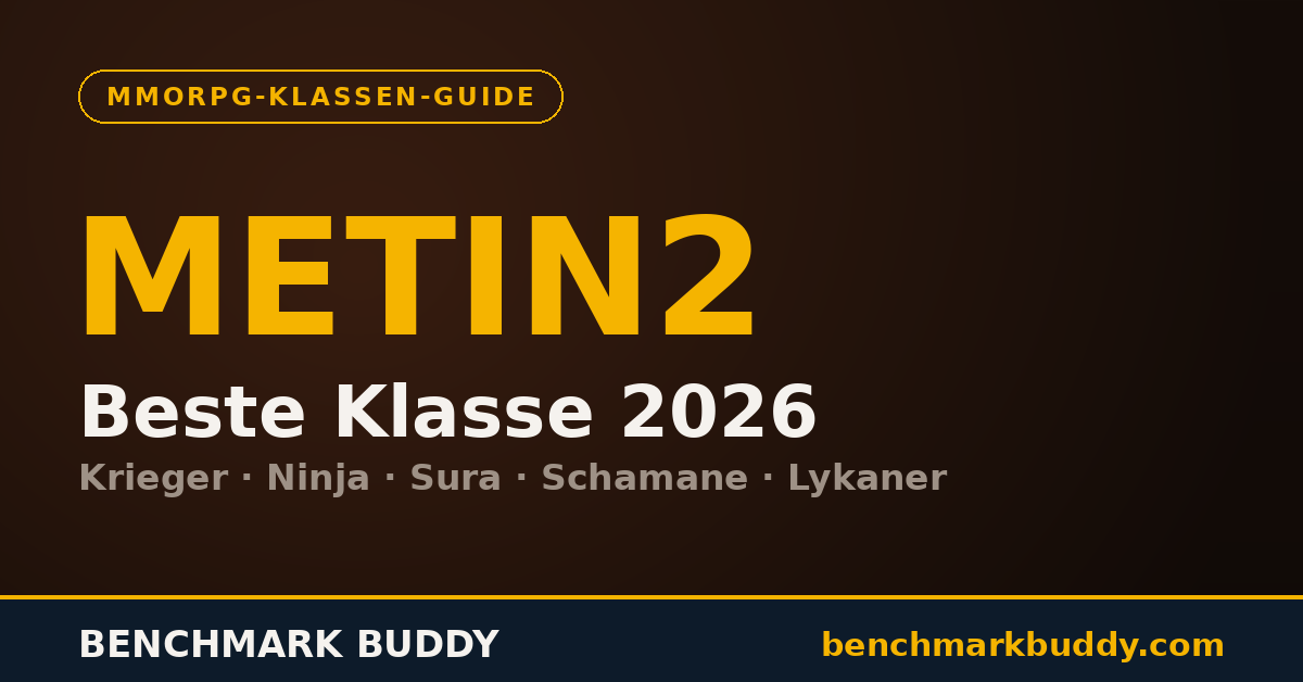 Metin2 beste Klasse 2026: Krieger, Ninja, Sura, Schamane oder Lykaner?