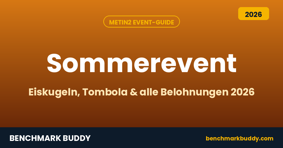 Metin2 Sommerevent 2026: Eiskugeln, Tombola & alle Belohnungen