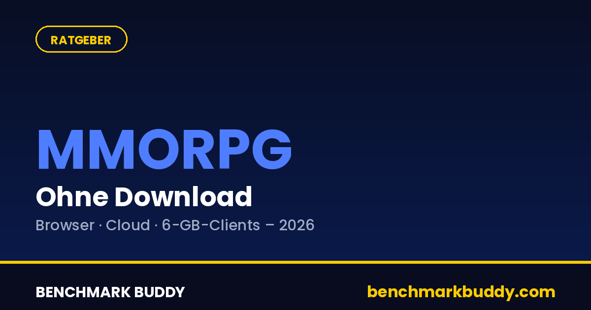MMORPG ohne Download 2026: Was wirklich noch im Browser läuft
