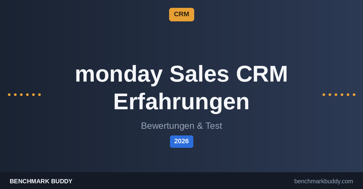 monday Sales CRM Erfahrungen 2026: Bewertungen, Vor- & Nachteile