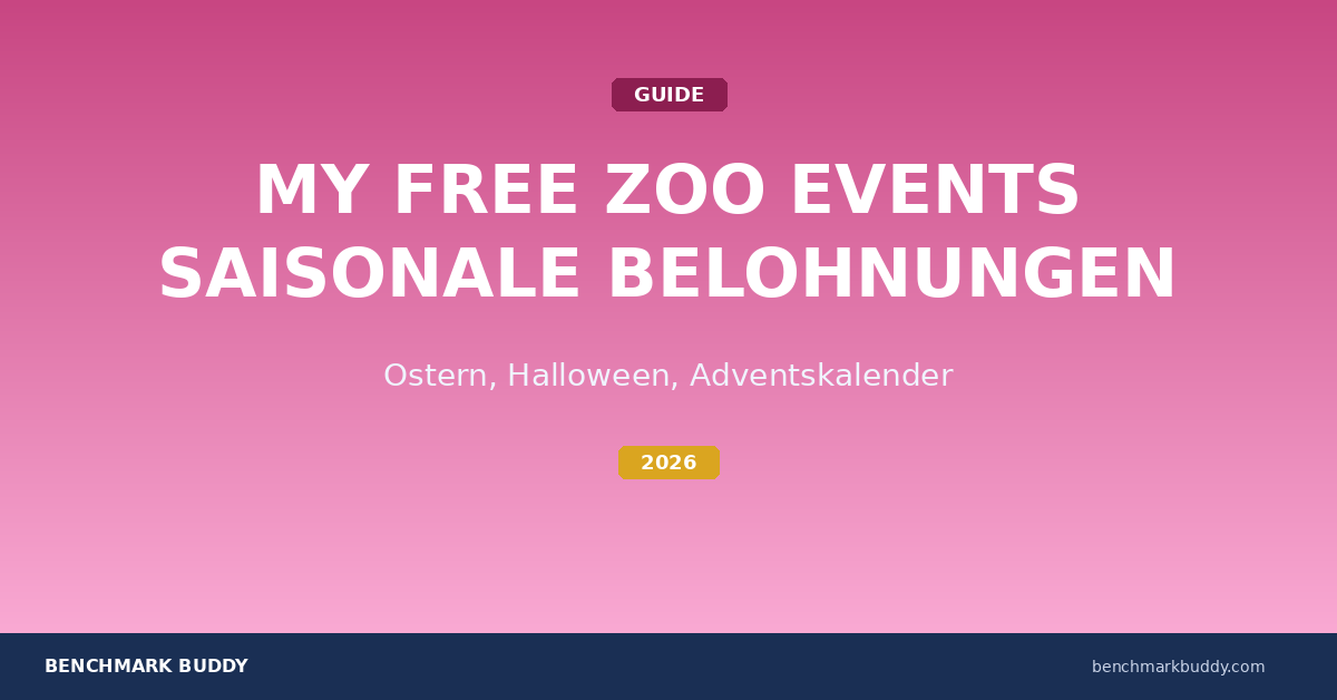 My Free Zoo Events 2026: Oster-, Halloween- & Winter-Events im Überblick