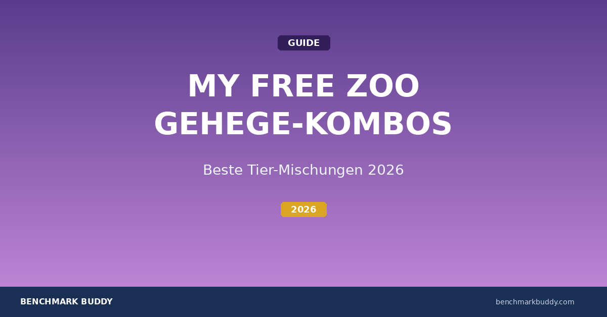 My Free Zoo Gehege-Kombinationen 2026: Besucher-Boni maximieren