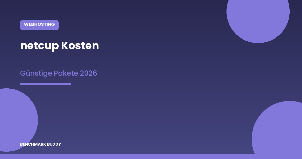 netcup Kosten 2026: Großzügige Pakete zum Sparpreis
