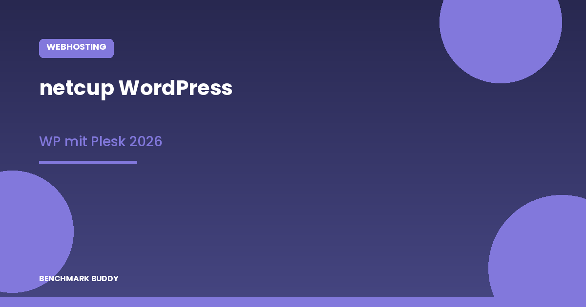 netcup WordPress Hosting 2026: WordPress mit Plesk verwalten