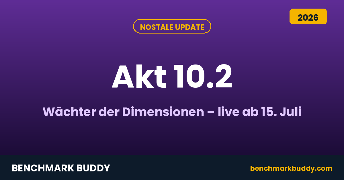 NosTale Akt 10.2 „Wächter der Dimensionen“: alles zum Update am 15. Juli