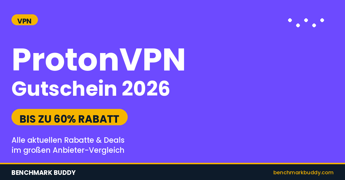 ProtonVPN Gutschein 2026 – Aktuelle Rabatte & Deals im Überblick