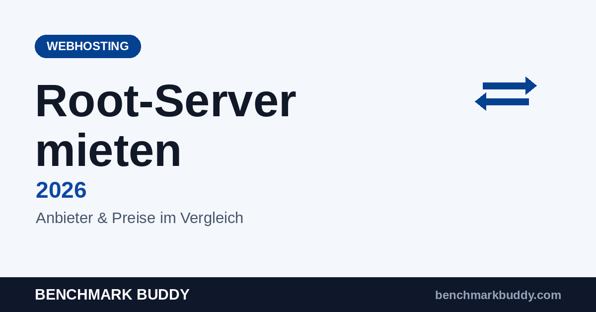 Root-Server mieten 2026: Anbieter, Preise & Vergleich
