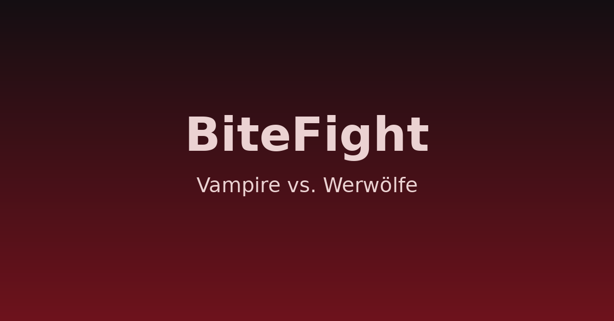 BiteFight Anfänger-Guide 2026: stark in die Nacht starten
