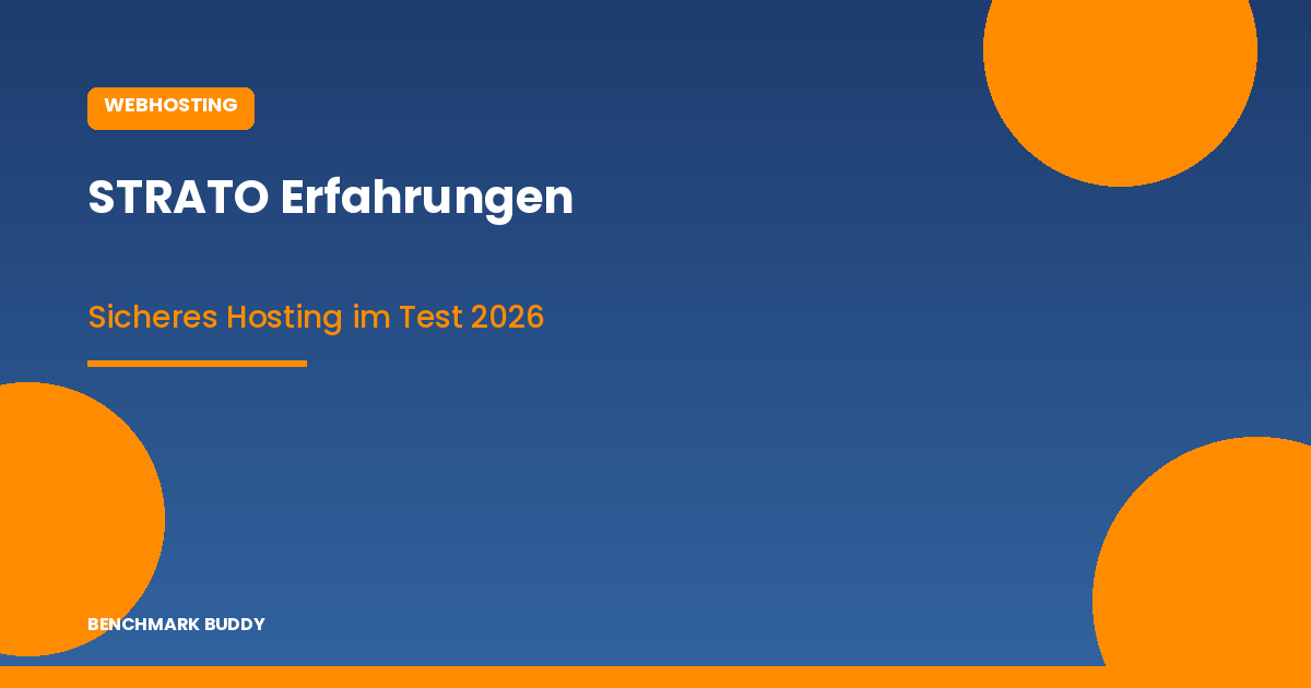 STRATO Erfahrungen 2026: Webhosting mit Fokus auf Sicherheit