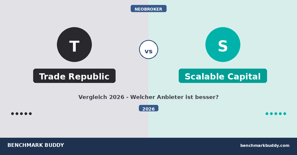 Trade Republic vs Scalable Capital 2026: Welcher Neobroker ist besser?