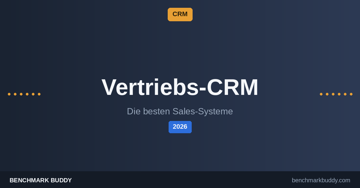 Vertriebs-CRM 2026: Die besten Sales-CRM-Systeme im Vergleich