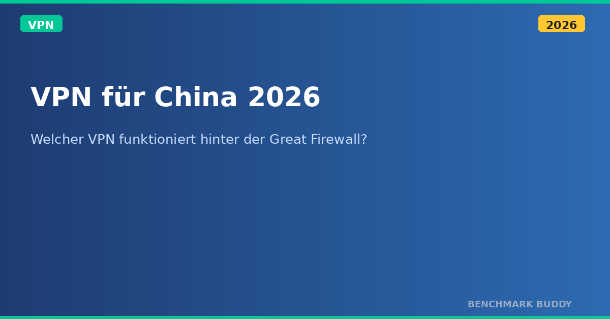 VPN für China 2026: Welcher VPN funktioniert noch?